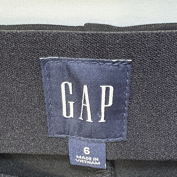 🍋 GAP high-rise slit front side, zip ponte knit Straight Leg Pants: - Picture 5 of 10